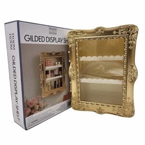 Gilded display shelf